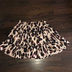NWOT Cheetah Skirt